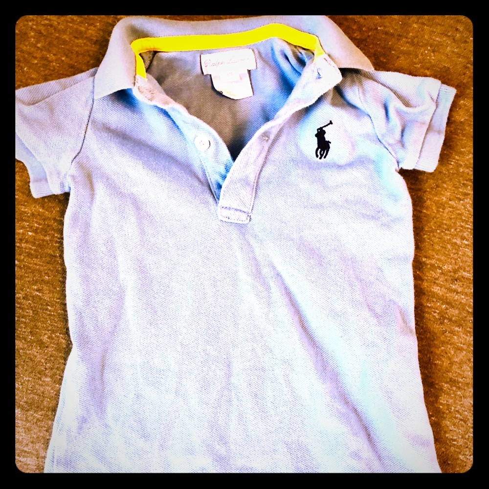 Bundle - 3 polo 6M onesies